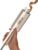 TYMO CurlPro Plus Automatic Rotating Curling Iron – Upgraded Long Barrel Curling Wand for Long Hair, Ceramic Hair Curler for Women, Anti-Scald, Tangle-Free, 600M Ionic, Dual Voltage, Gold, 1 1/2 Inch