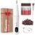 Electric Nail Drill Kit, Electric Nail File Cordless Nail Drill Machine for Acrylic Gel Dip Powder Nails, Professional Portable Manicure Pedicure Rechargeable Lightweight for Home Salon Use
