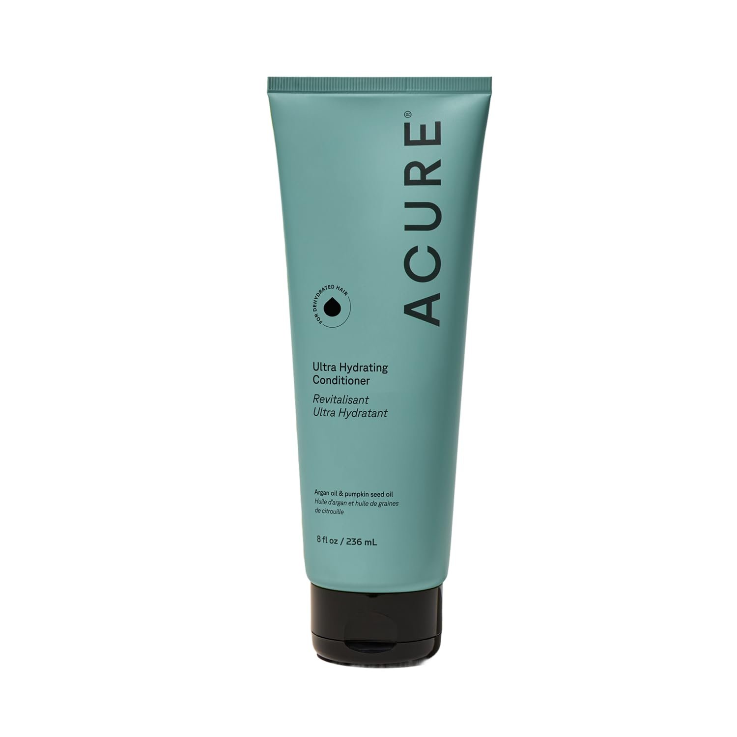 Acure Ultra Hydrating Conditioner – Deep Moisture Conditioner for Women & Men w/ Dry, Damaged, Fine, Dry, Damaged, Color Treated Hair & Scalp w/ Argan Oil, Vegan, Paraben Free, Sulfate Free – 8 fl oz