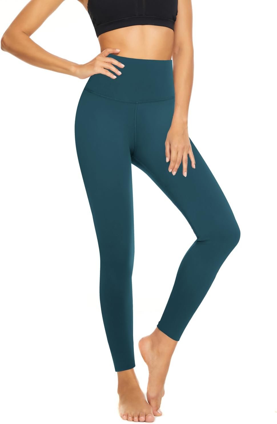 High Waisted Leggings for Women – Tummy Control Yoga Pants for Workout Running Athletic Women’s Leggings
