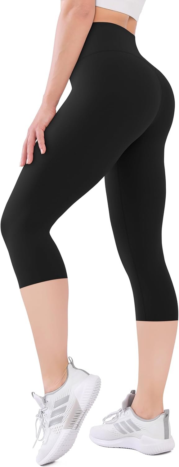 SUNCLOVE High Waisted Leggings for Women Tummy Control Buttery Soft Yoga Pants Womens Gym Workout Running Leggings
