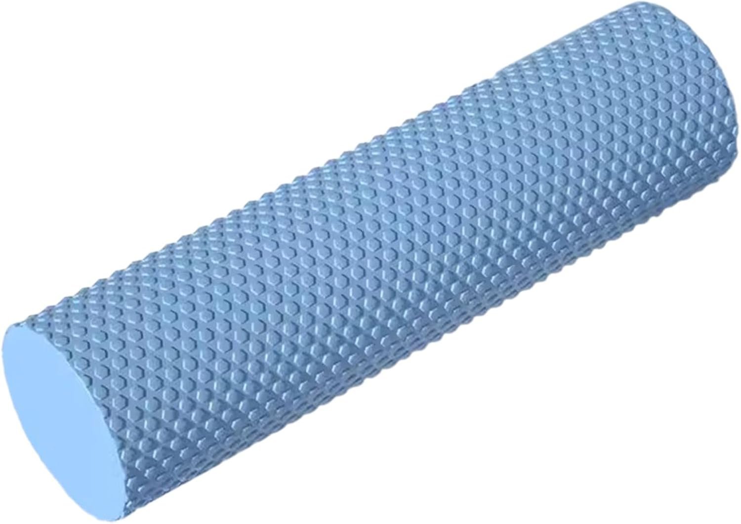 12 Inch EVA Foam Roller for Back, Yoga & Balance Exercises – High-Density Massage Roller for Pain Relief, Fitness Recovery Balance Exercises, High-Density (Blue)