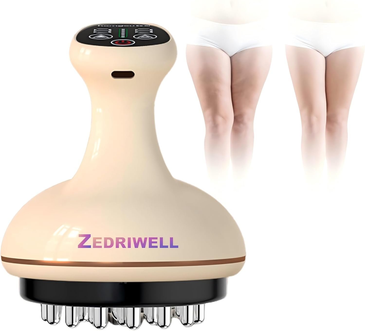 Body Sculpting Machine & Anti Cellulite Massage Cellulite Massage Tool – Handheld Massager with Heat, Portable and Easy-to-Use for Legs, Arms, and Belly