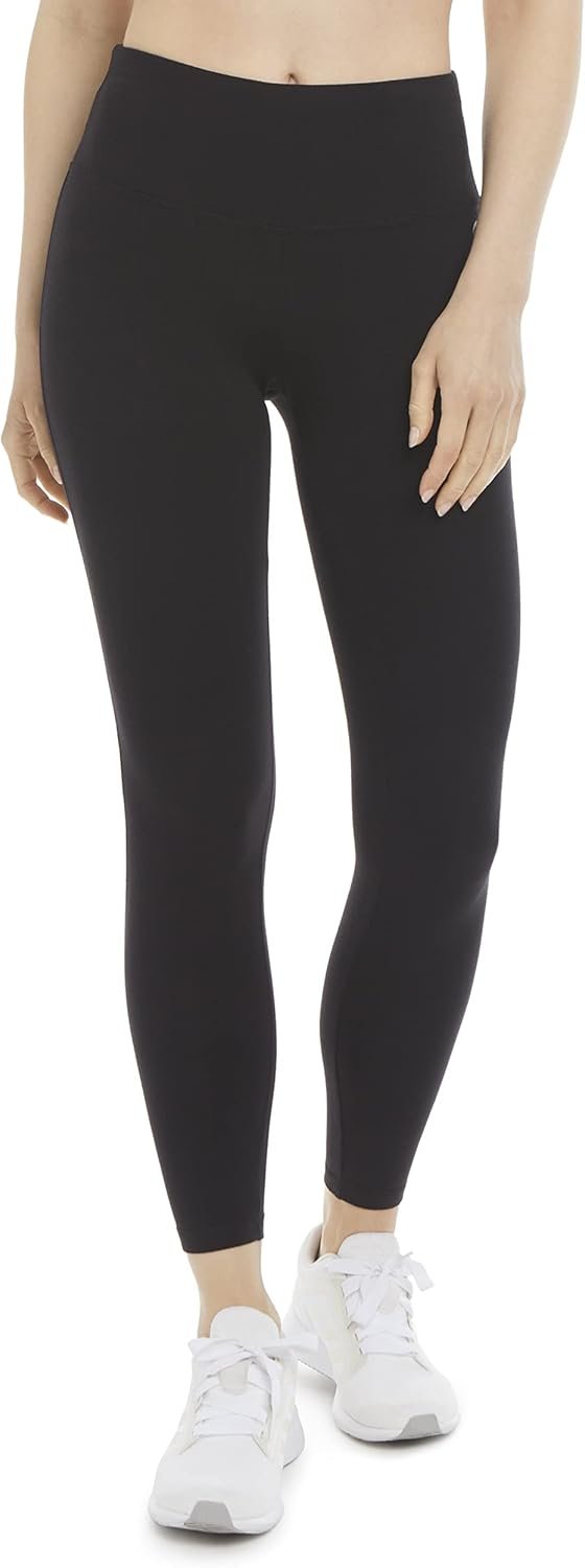 Energy Zone Women’s Cotton Stretch High Waist Ankle Legging
