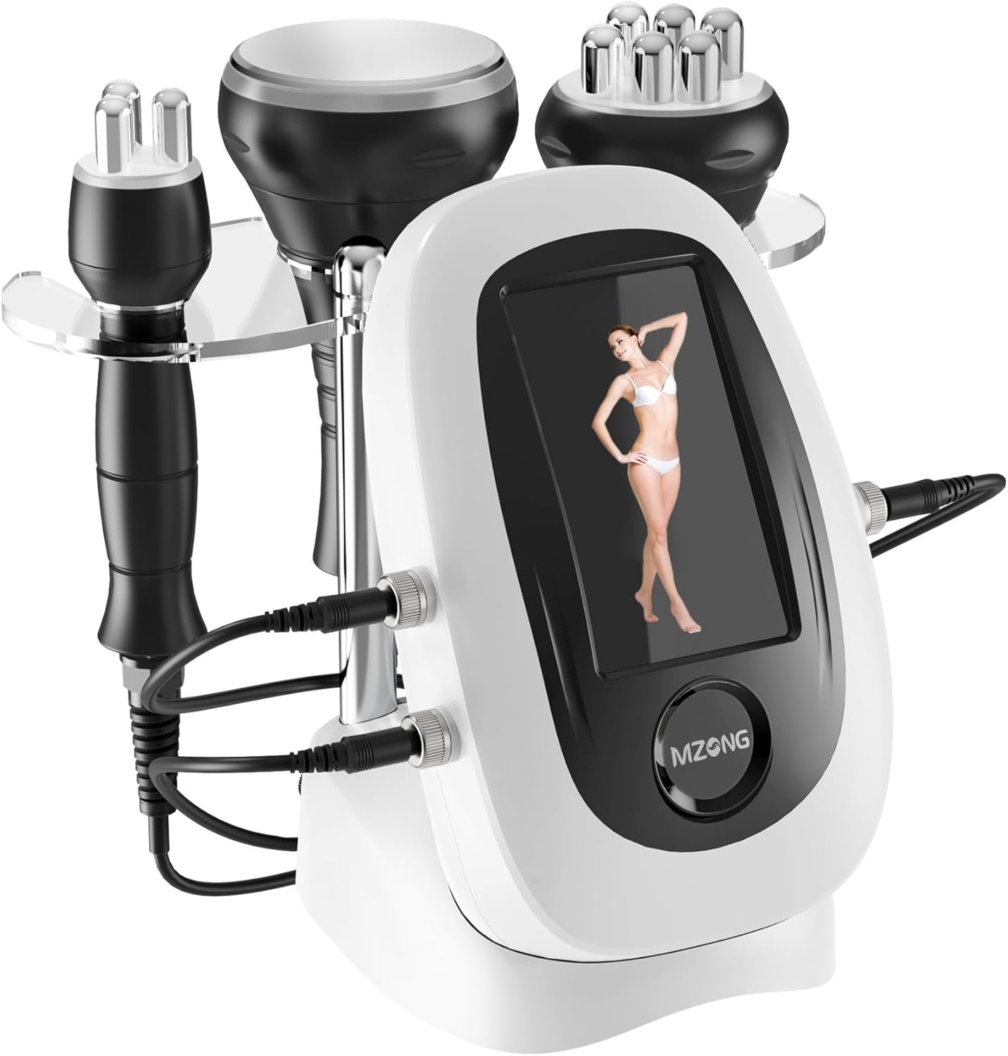MZONG Non – Wireless RF Skin Rejuvenator – LED Light Combo for Face & Body Wrinkle Reduction