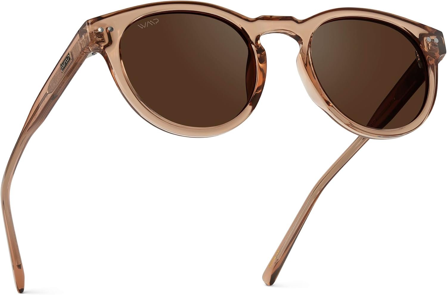 WearMe Pro Round Polarized Sunglasses for Women – Retro Classic UV400 Protection for Driving & Everyday Wear