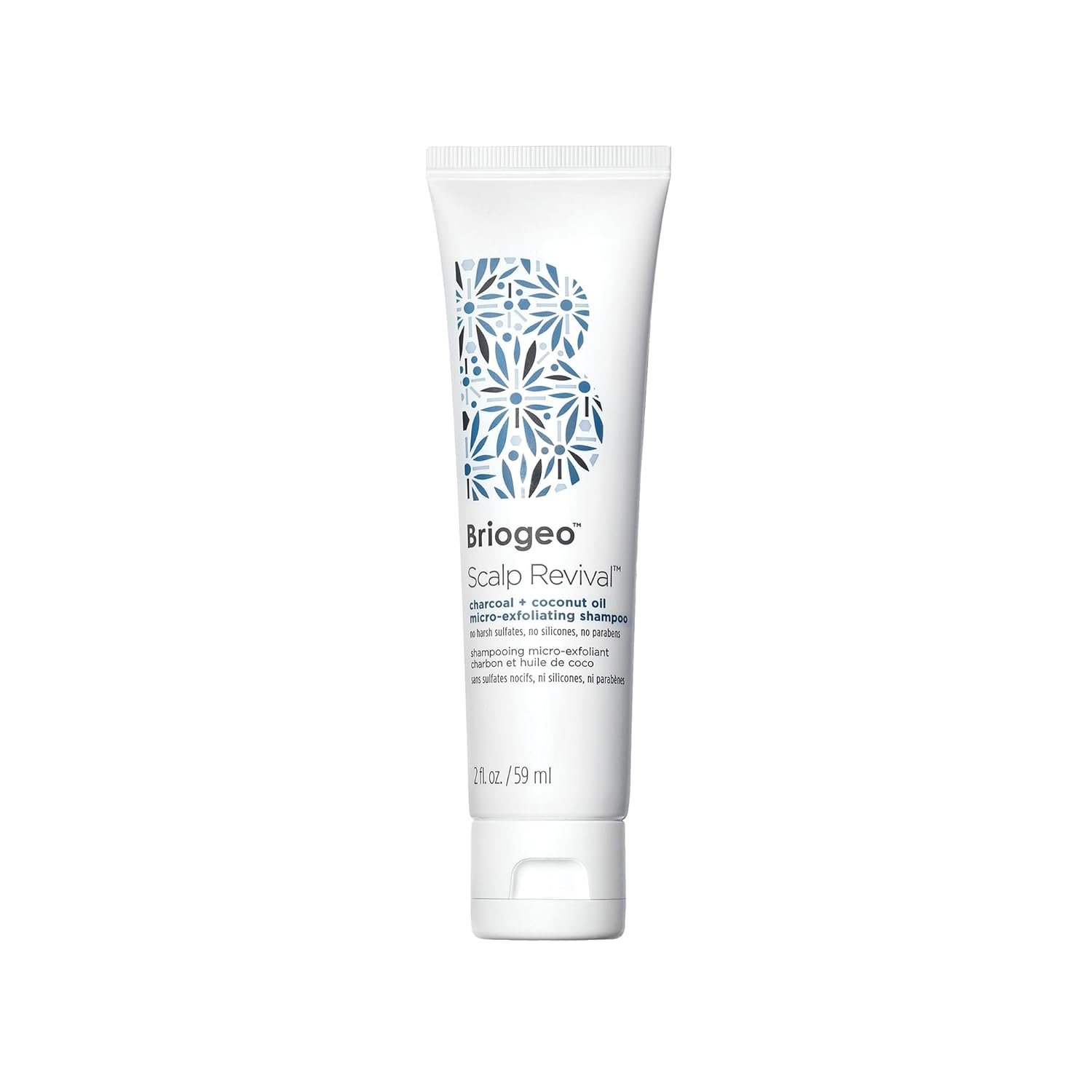 Briogeo Scalp Revival Charcoal + Coconut Oil Micro-Exfoliating Shampoo | Sulfate-Free Scalp Scrub for Dry, Itchy, or Oily Scalp | Detoxifying & Hydrating | Vegan & Cruelty Free