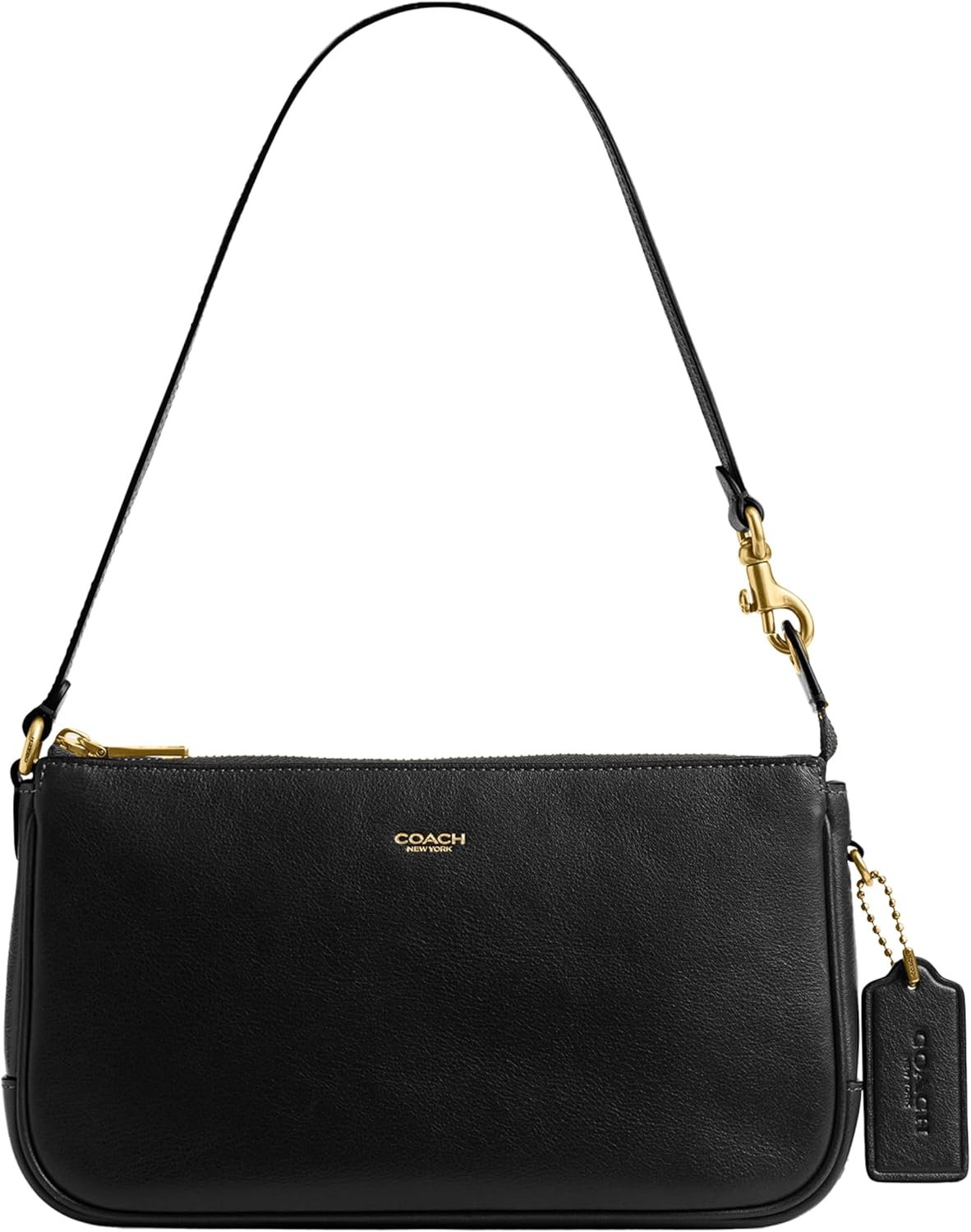 COACH Women’s Natural Grain Leather Plaza Bag