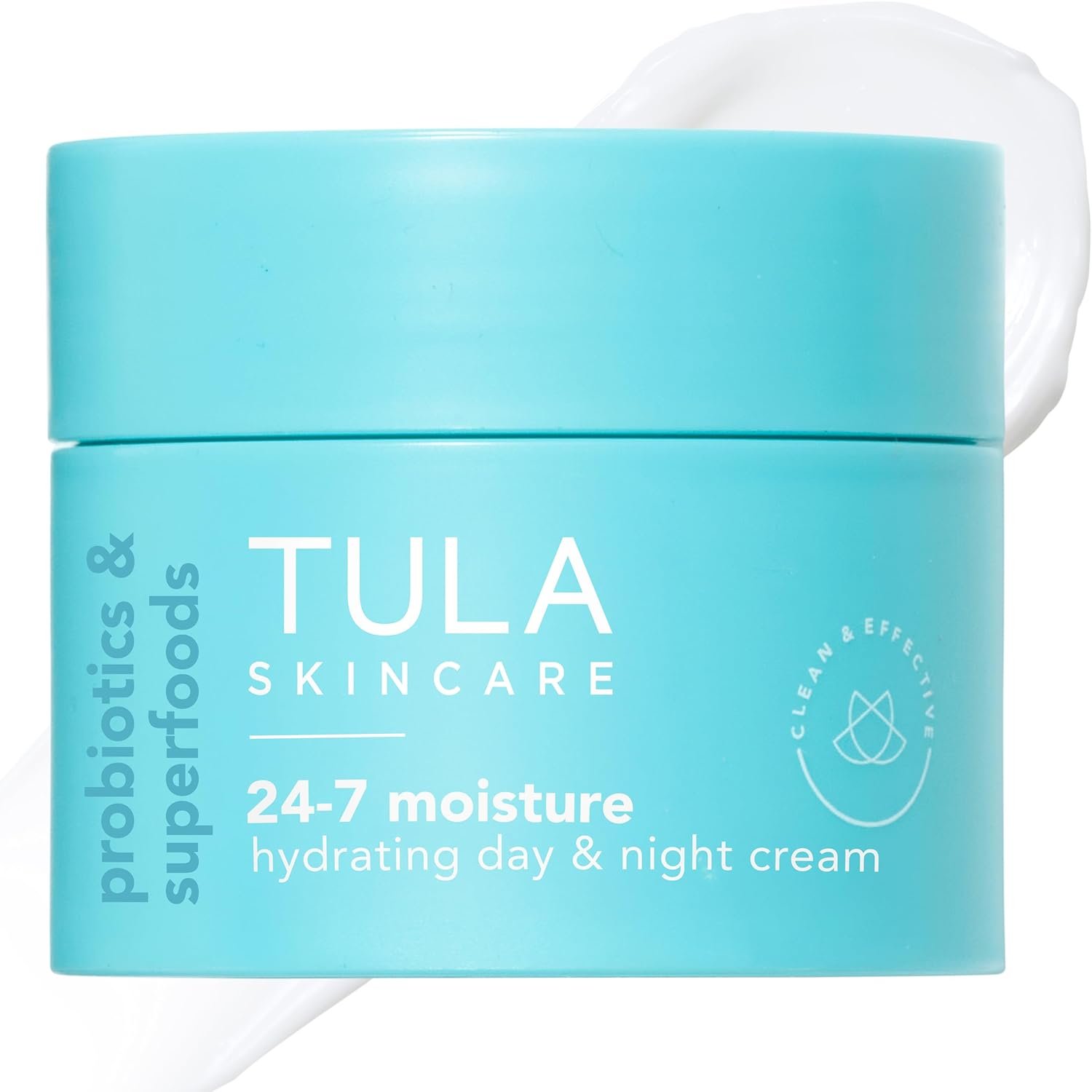 TULA Skin Care 24-7 Hydrating Day & Night Cream – Nourishing Moisturizer for Face, Maintain Skin Balance & Improve Skin Smoothness, Contains Watermelon & Apple Extract