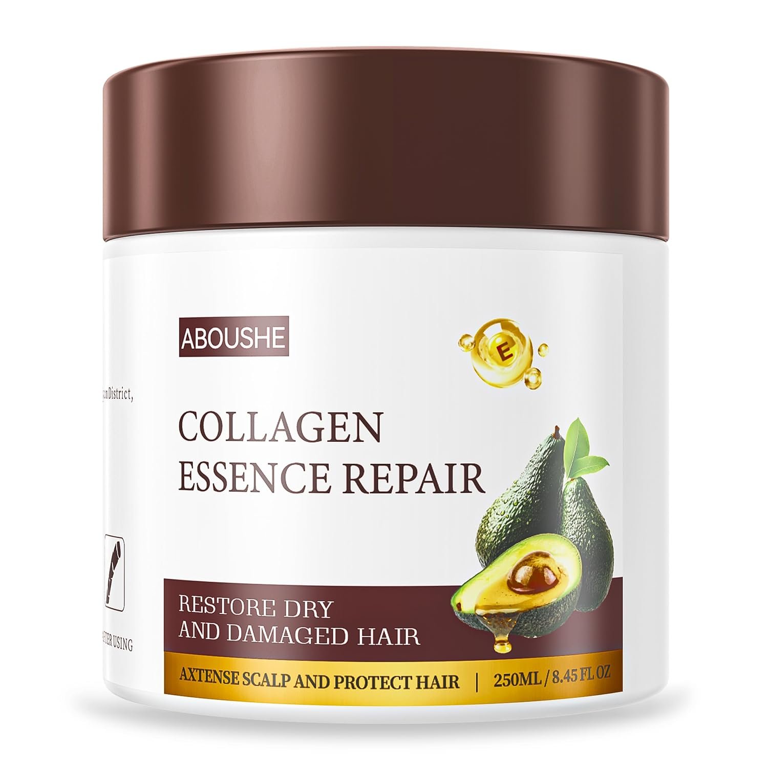 Collagen Hair Mask – Deep Conditioning, Hydrates, Repairs, Nourishes, Argan Oil Keratin Hair Treatment Conditioner, Salon Quality Hair Care for Dry Damaged Hair All Types 8.45 oz 250ml