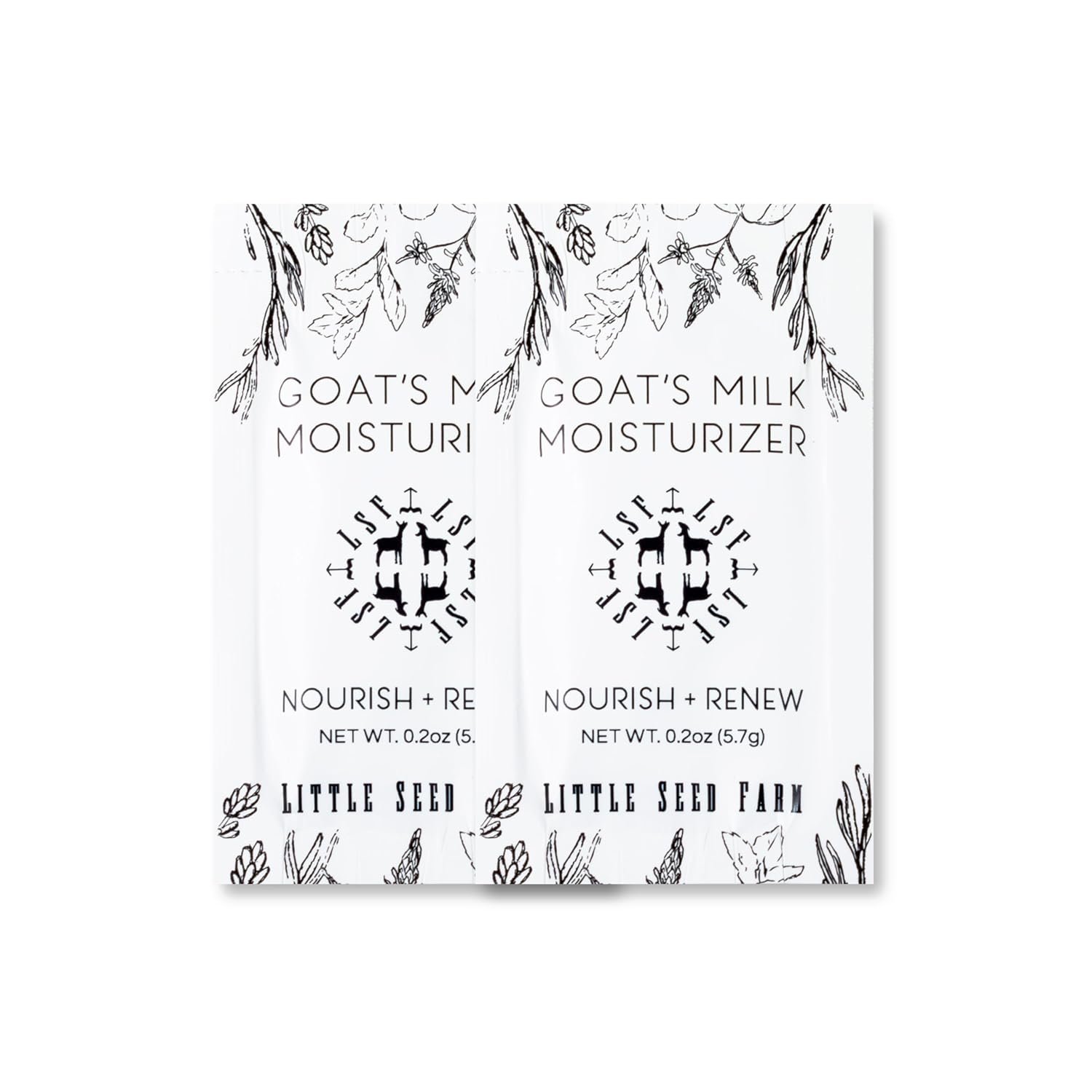 Little Seed Farm Goat’s Milk Face Moisturizer – All Natural, Organic Moisturizer Face Cream – Travel Size