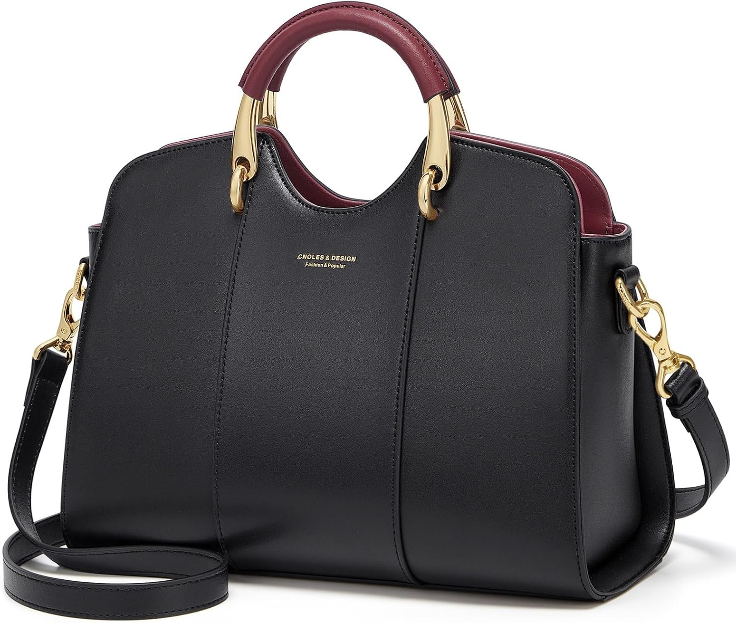 Cnoles Satchel Bag for Women Fashion Leather Ladies Top Handle Tote Shoulder Bag Purses and Handbags | Fanshion, Ladies, Purses