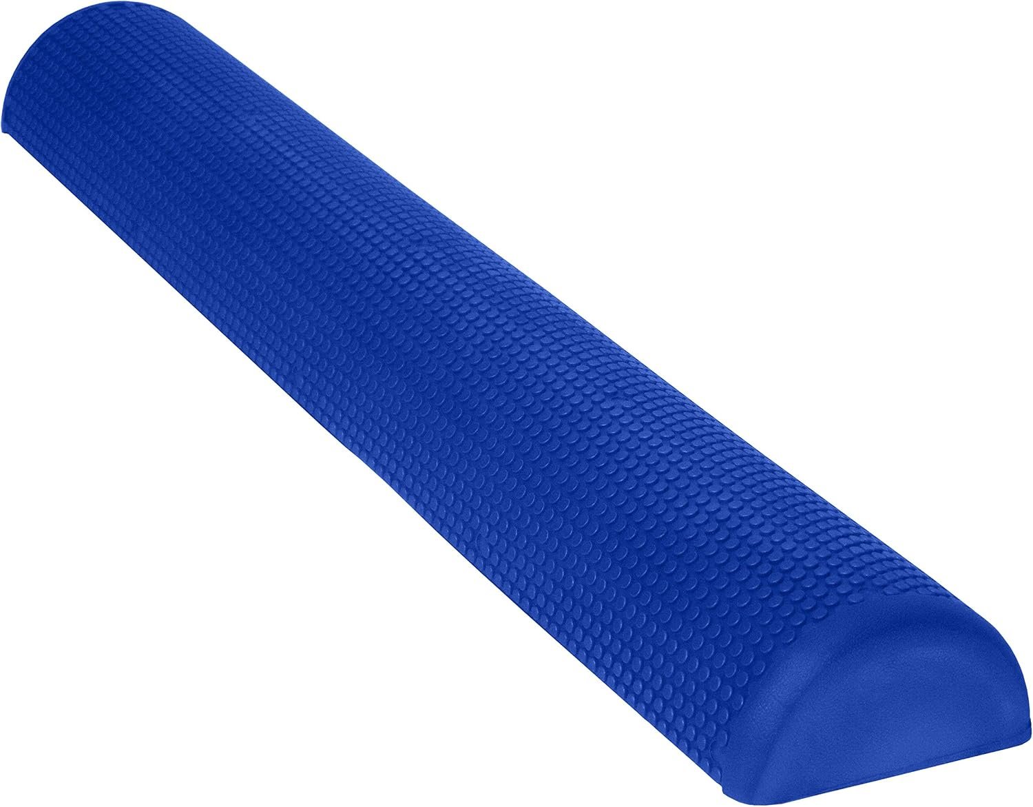High Density EVA Foam Roller for Physical Therapy – Deep Tissue Massager with Textured Bumps for Myofascial Release & Fitness Training – Lightweight & Durable 36″ Half Foam Roller – Made in the USA