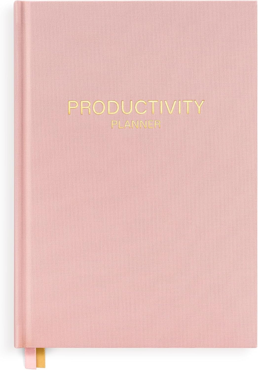 3-Month Productivity & Goal Planner 2026 – Undated Daily Monthly Weekly Planner for Women, Habit Tracker, Time Management & Mindfulness Journal, A5 To Do List Organizer