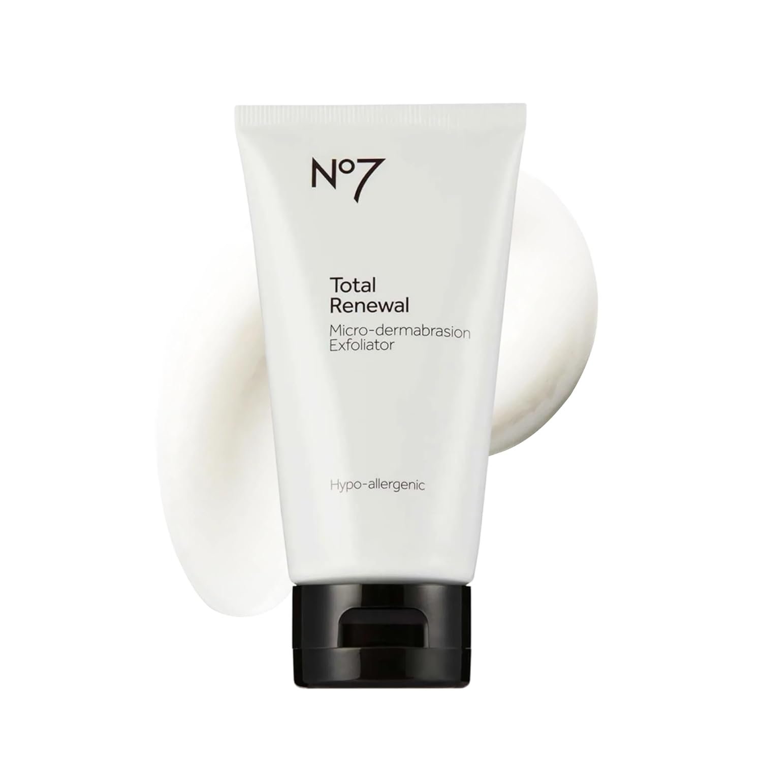 No7 Microdermabrasion Total Renewal Face Scrub – Exfoliating Face Wash & Dark Spot Corrector for Sensitive Skin – Helps to Reduce the Appearance of Fine Lines & Even Skin Tone (2.5 Oz)