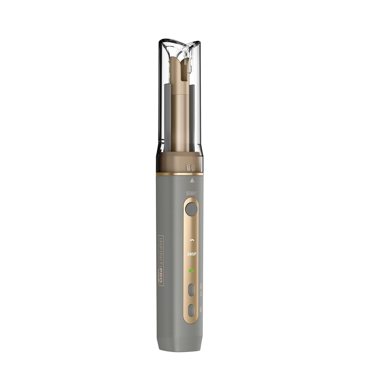 INFINITIPRO by CONAIR Curl Secret MINI Automatic Curling Iron – 1/2-inch Barrel – Cordless Hair Curler for All Hair Types and Short to Medium Hair Lengths