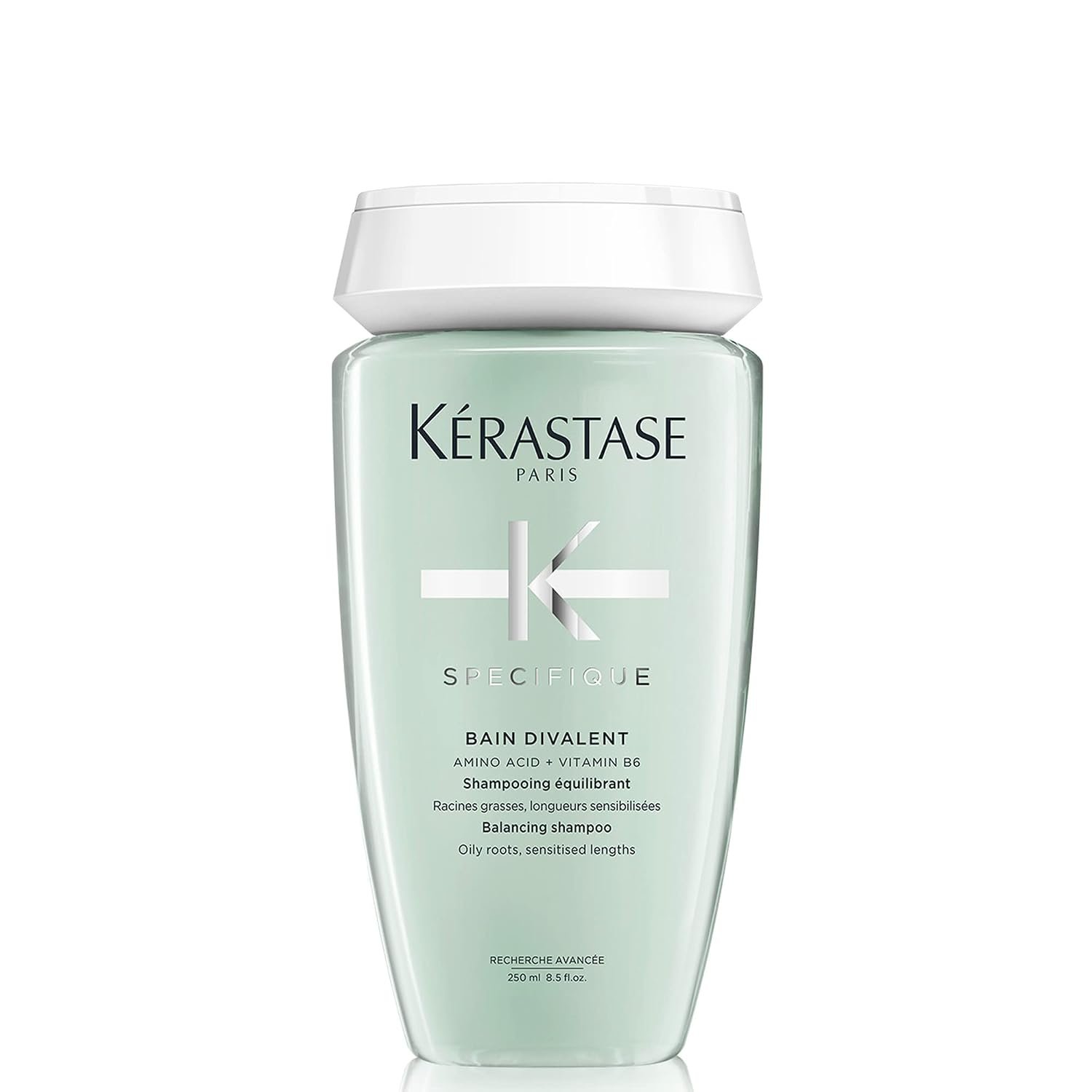 Kerastase Specifique Balancing Shampoo For Oily Scalp & Hair – Cleanses Oil From Roots and Hydrates Dry Hair Ends