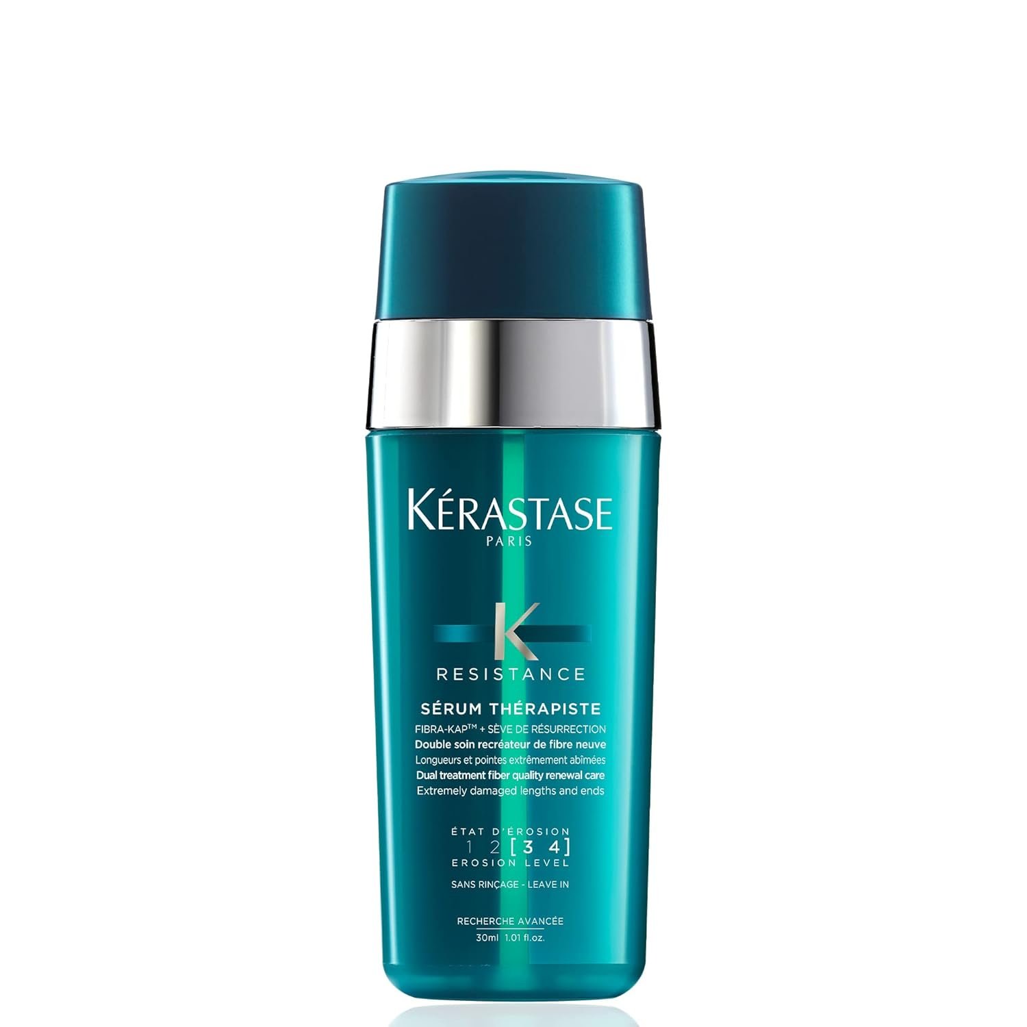 KERASTASE Resistance Serum Therapiste – Repairing Hair Serum, Restores Very Damaged Hair, Intensely Hydrates and Heat Protects Up To 450 Degrees