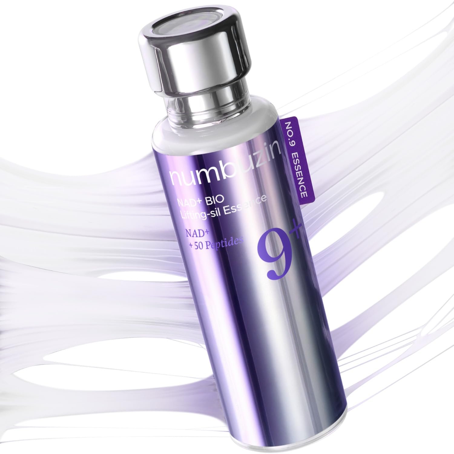 numbuzin No.9 NAD+ Peptide Serum for Face, Neck and Body – for anti-aging, Sagging Skin, Fine Lines & Elasticity, Lifting, Hydrating & Skin Tightening Formula, Korean Skincare 1.69 fl oz