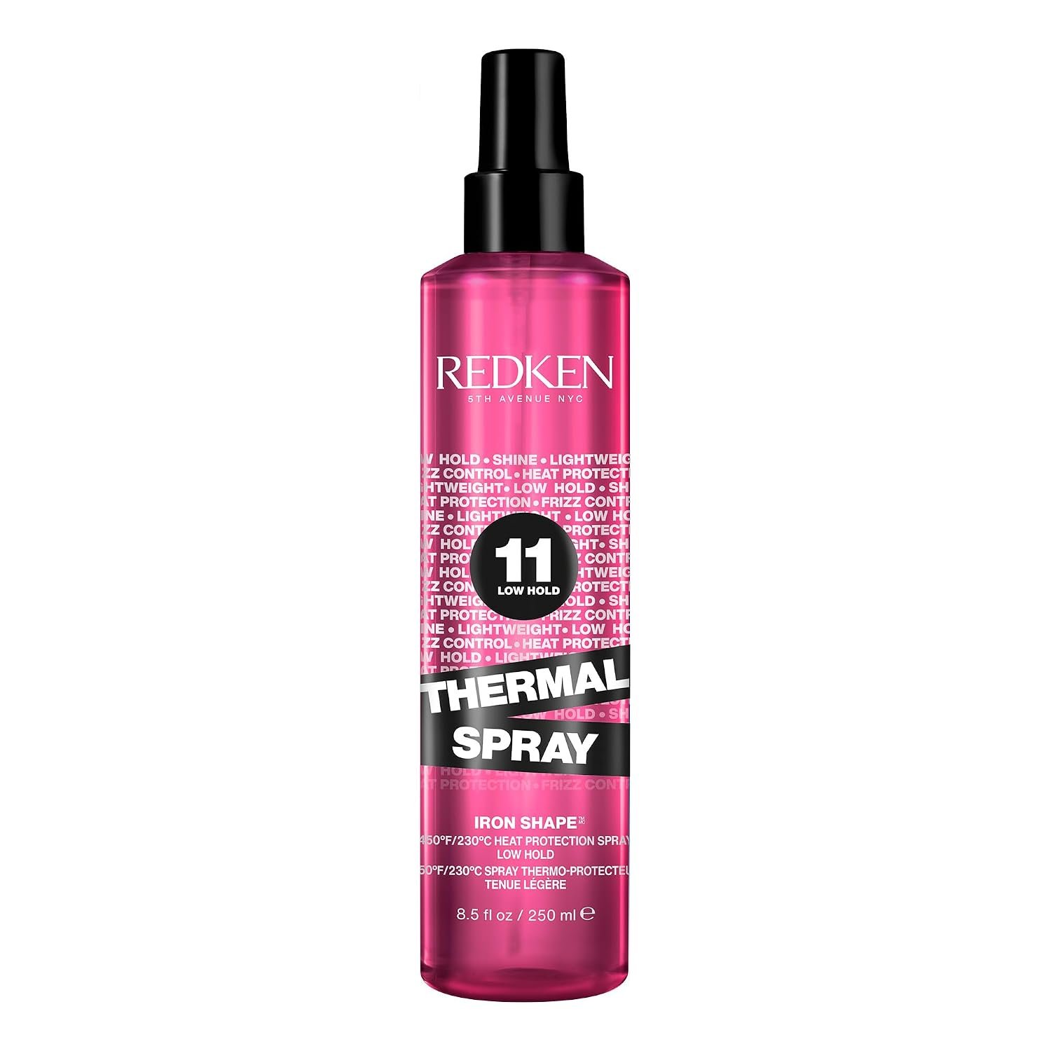 Redken Thermal Spray 11 Low Hold For All Hair Types – Provides a Smooth, Silky & Frizz-Free Blow-Dry Finish while Protecting Against Heat Damage