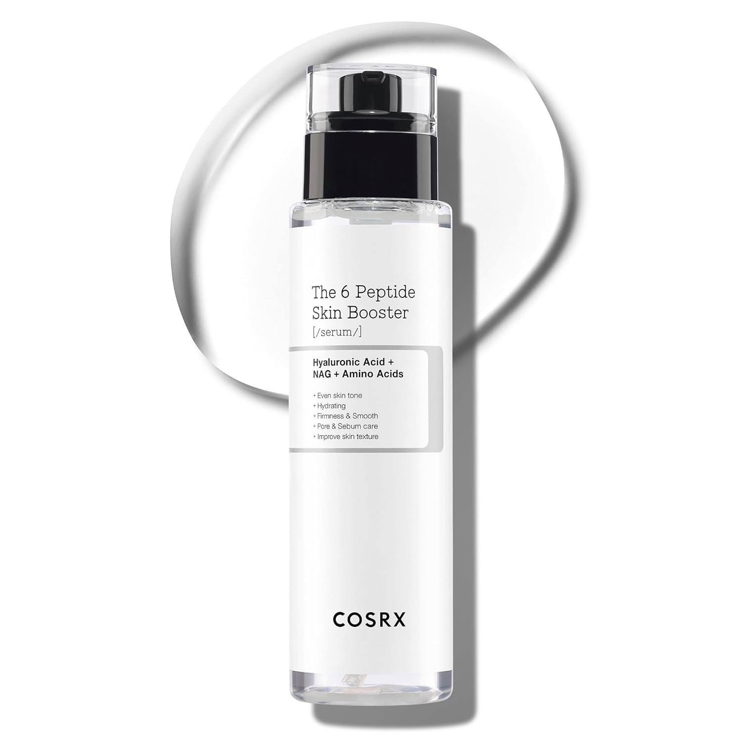 COSRX 6X Peptide Collagen Skin Booster Toner Serum for Dull & Uneven Skin, Preps Skin with Copper Peptides, GHK-Cu, Skin Renewal Boosting Facial Essence, Korean Skin Care, 5.07 oz