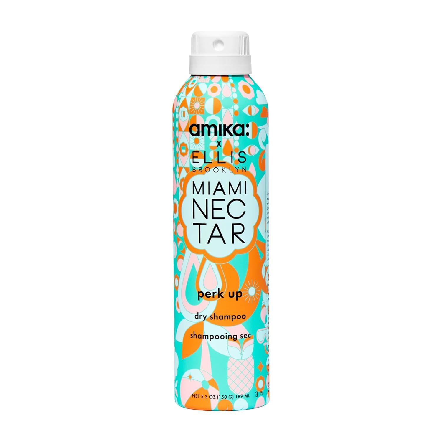 amika perk up talc-free dry shampoo | refreshes roots with a voluminous ‘oomph’ between washes, no white residue, absorbs oil + reduces odor, for all hair types
