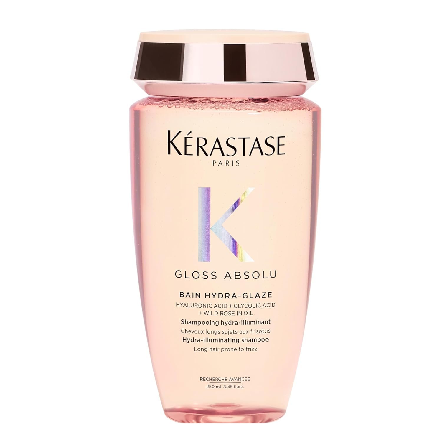 Kerastase Gloss Absolu High-Shine Anti-Frizz Shampoo – Cleanses & Reveals Ultimate Shine, For Glossy & Bouncy Hair