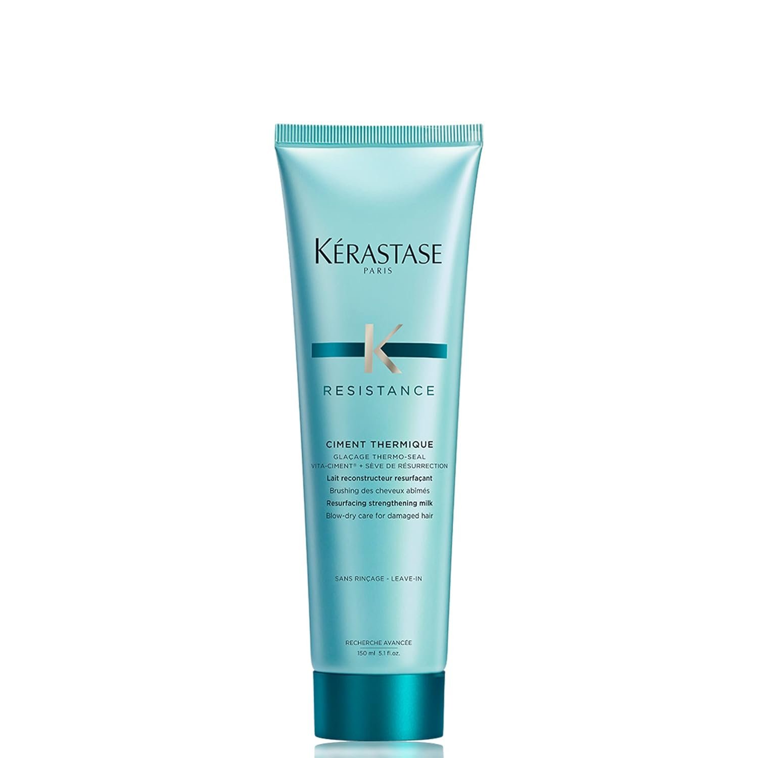 Kerastase Resistance Heat Protection Serum For All Hair Types – Reduces Breakage and Damage from Blow Dry and Heat Styling, 5.07 Fl Oz