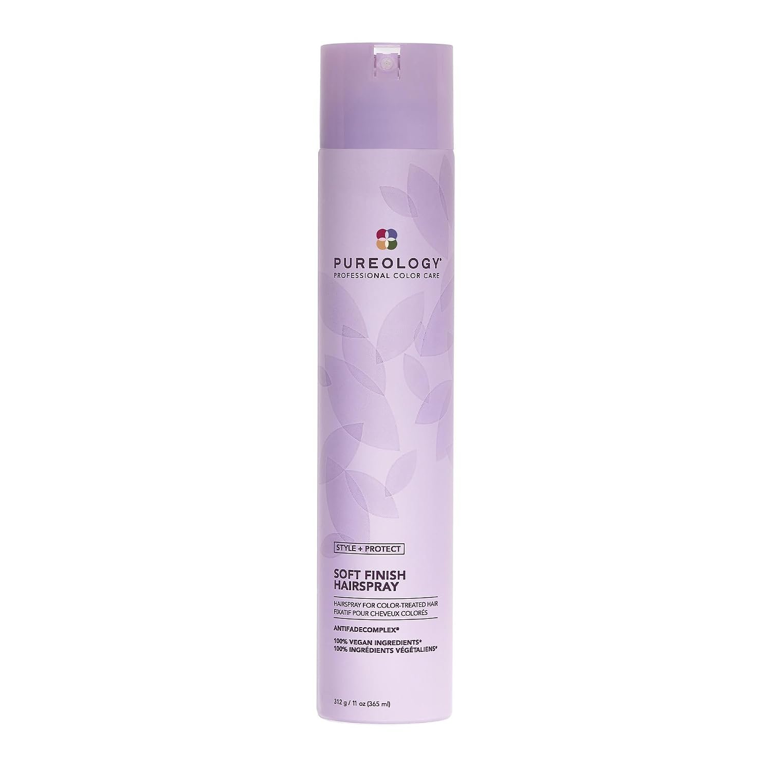Pureology Style + Protect Soft Finish Hairspray For Color-Treated Hair – Provides Flexible Hold and Protects Color, Silicone-Free & Vegan