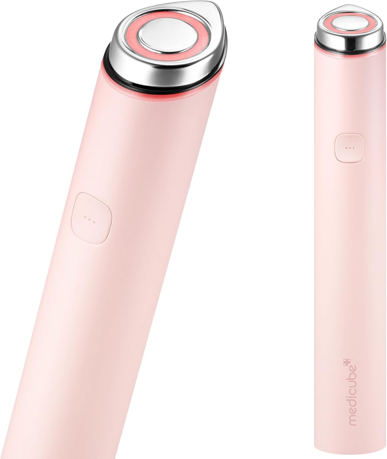 medicube Mini Booster Pro Plus | Facial Device for Radiant, Calming, and Bouncy-Looking Skin | Red, Blue, Purple 3-Mode | Portable Korean Skincare Device, At Home Care | Pink